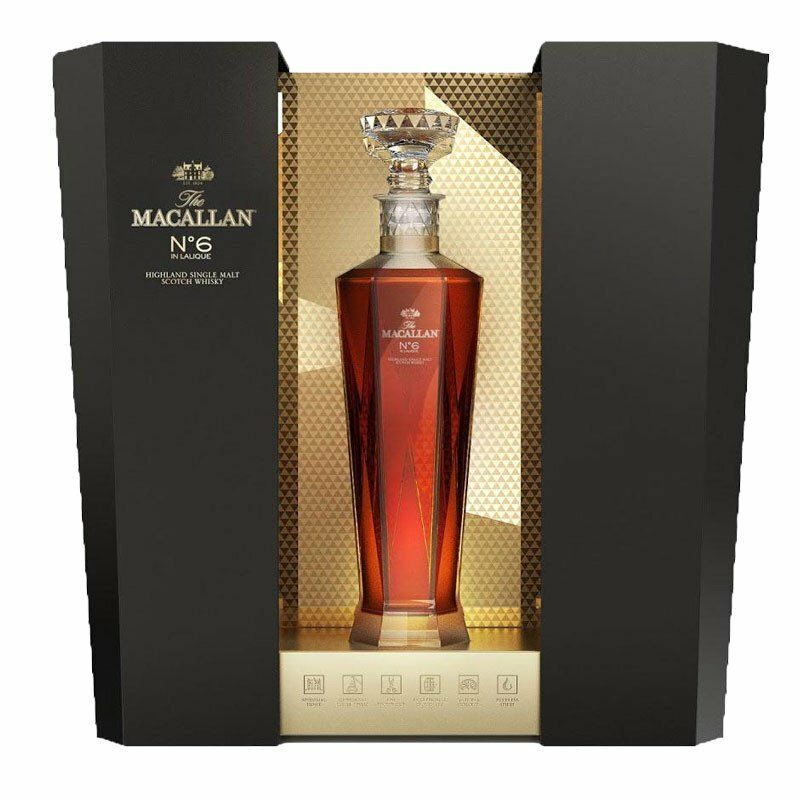 The Macallan N°6 in Lalique 70cl 43%