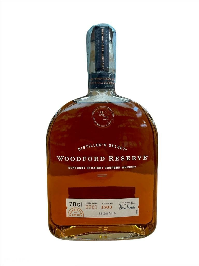 Woodford Reserve Kentucky Bourbon Whiskey 70cl 43,2% Woodford Reserve Kentucky Bourbon Whiskey 70cl 43,2%