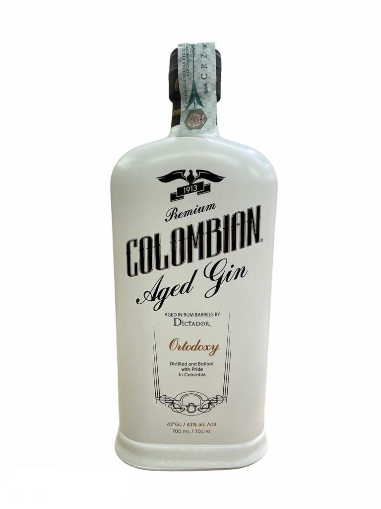 Dictador Colombian Aged Gin Ortodoxy 70cl 43% Dictador Colombian Aged Gin Ortodoxy 70cl 43%