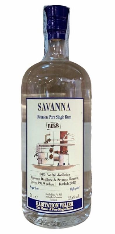 Habitation Velier Savanna Pure Single Rum 70cl 62,5% Habitation Velier Savanna Pure Single Rum 70cl 62,5%