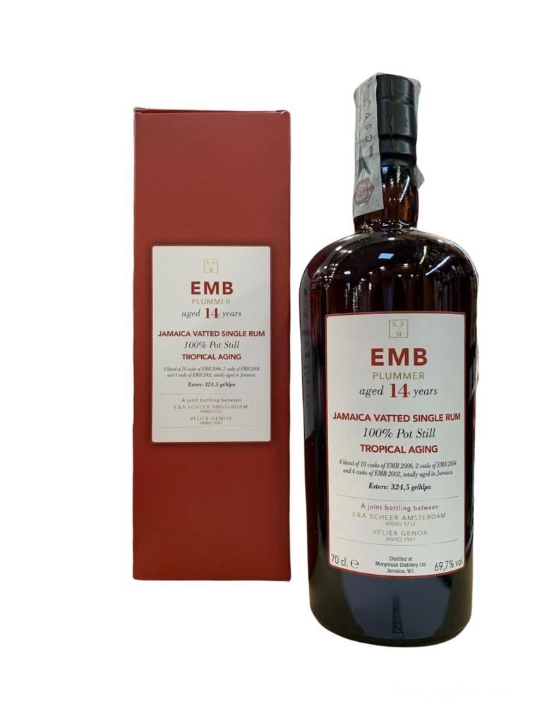 Emb Plummer Rum 14yo Tropical Aging 70cl 69,7% Emb Plummer Rum 14yo Tropical Aging 70cl 69,7%