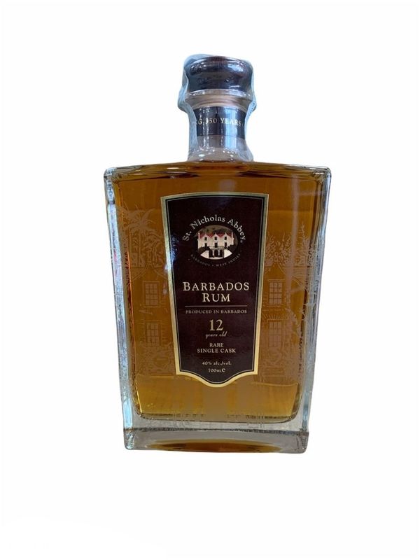 St. Nicholas Abbey Barbados Rum 12yo St. Nicholas Abbey Barbados Rum 12yo "Rare Single Cask" 70cl 40%