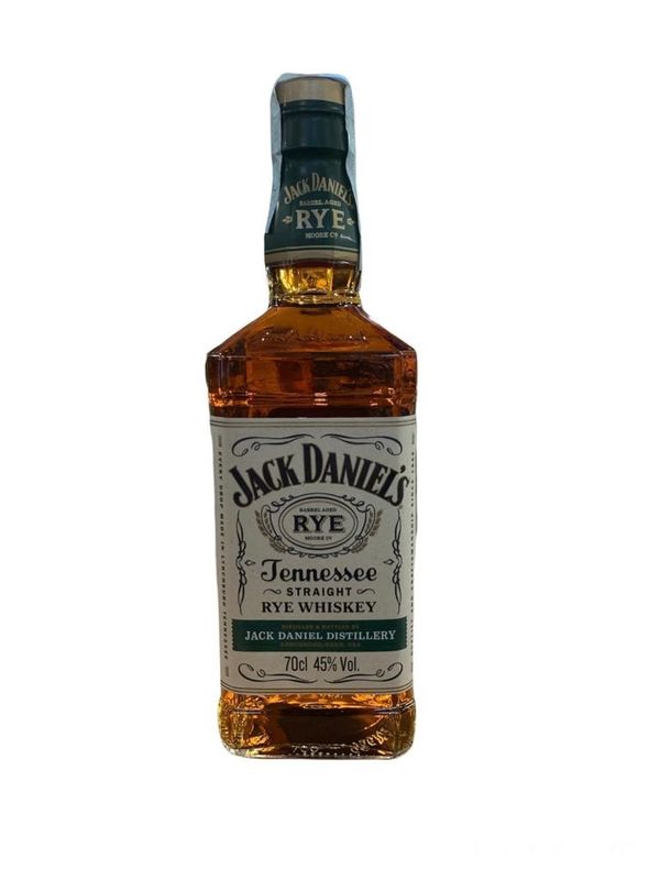 Jack Daniel's Straight Rye Whiskey 70cl 45% Jack Daniel's Straight Rye Whiskey 70cl 45%
