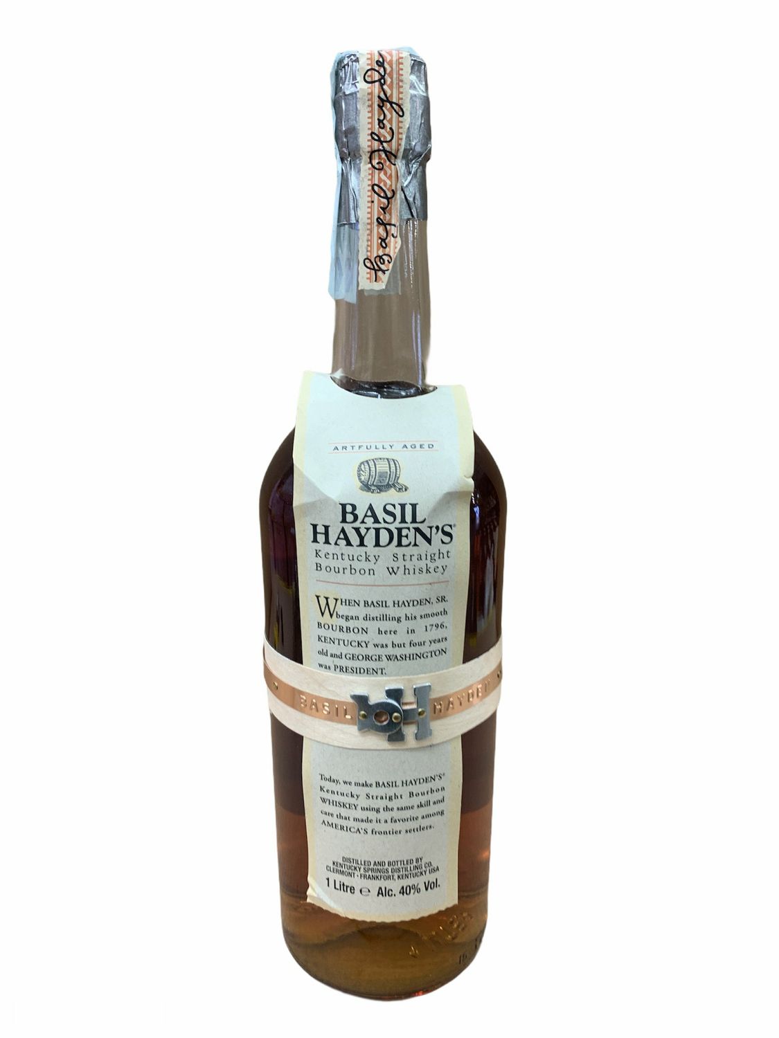 Basil Hayden's Kentucky Whiskey 100cl 40% Basil Hayden's Kentucky Whiskey 100cl 40%