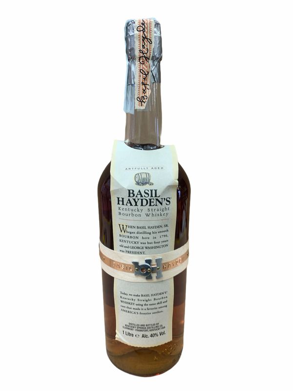 Basil Hayden's Kentucky Whiskey 100cl 40% Basil Hayden's Kentucky Whiskey 100cl 40%