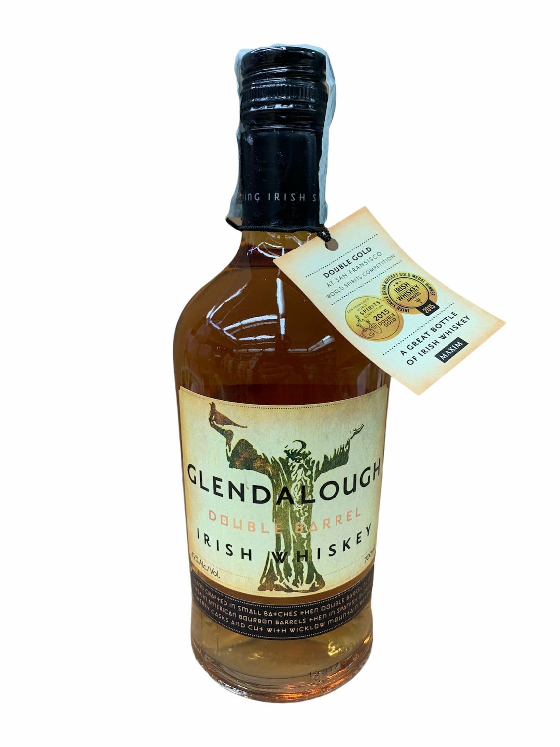 Glendalough Double Barrel Irish Whiskey 70cl 42%