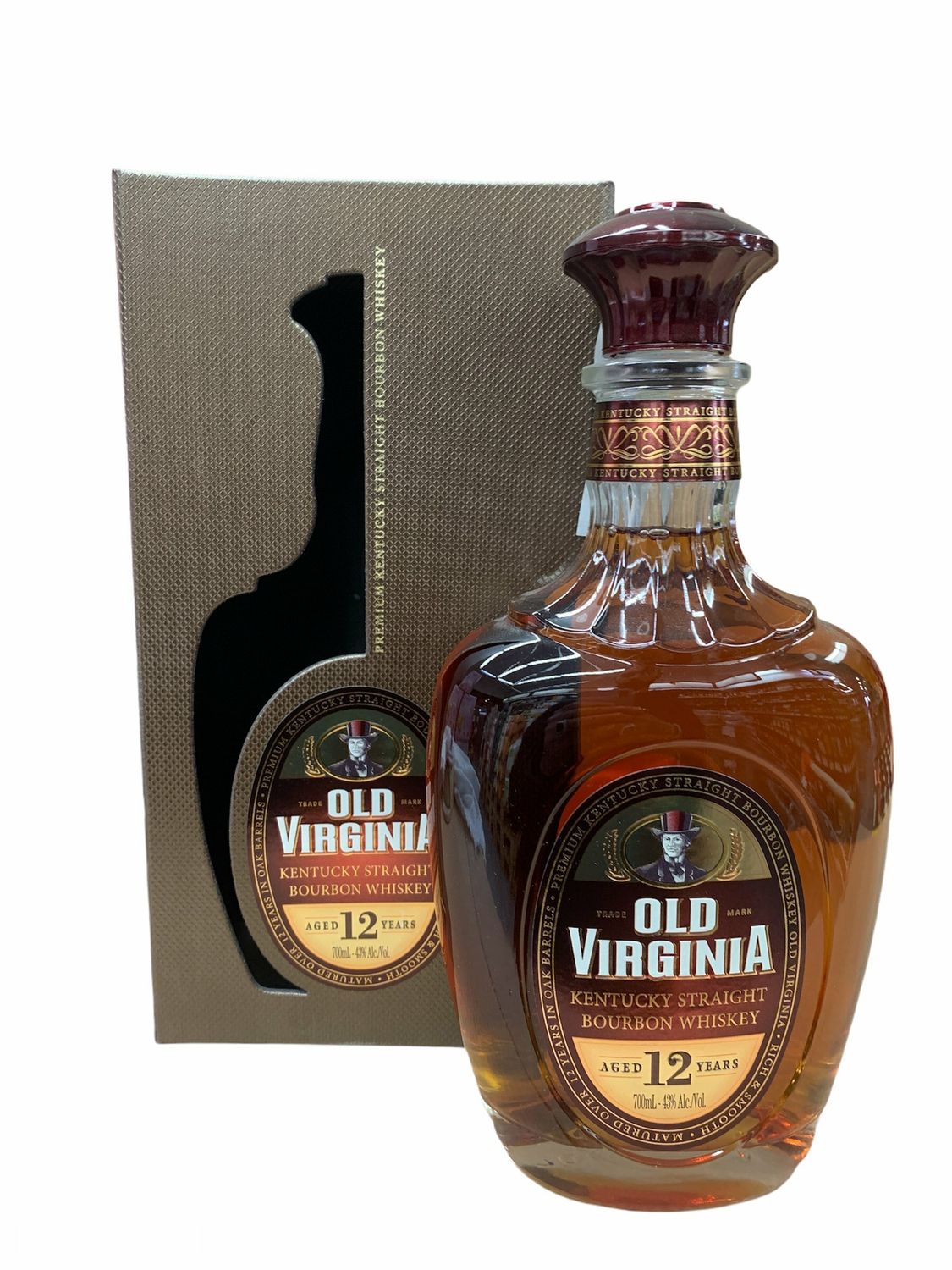 Old Virginia 12yo Kentucky Whiskey 70cl 43% Old Virginia 12yo Kentucky Whiskey 70cl 43%
