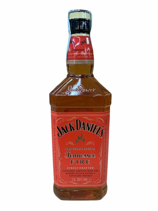 Jack Daniel's Whiskey Fire 100cl 35% Jack Daniel's Whiskey Fire 100cl 35%