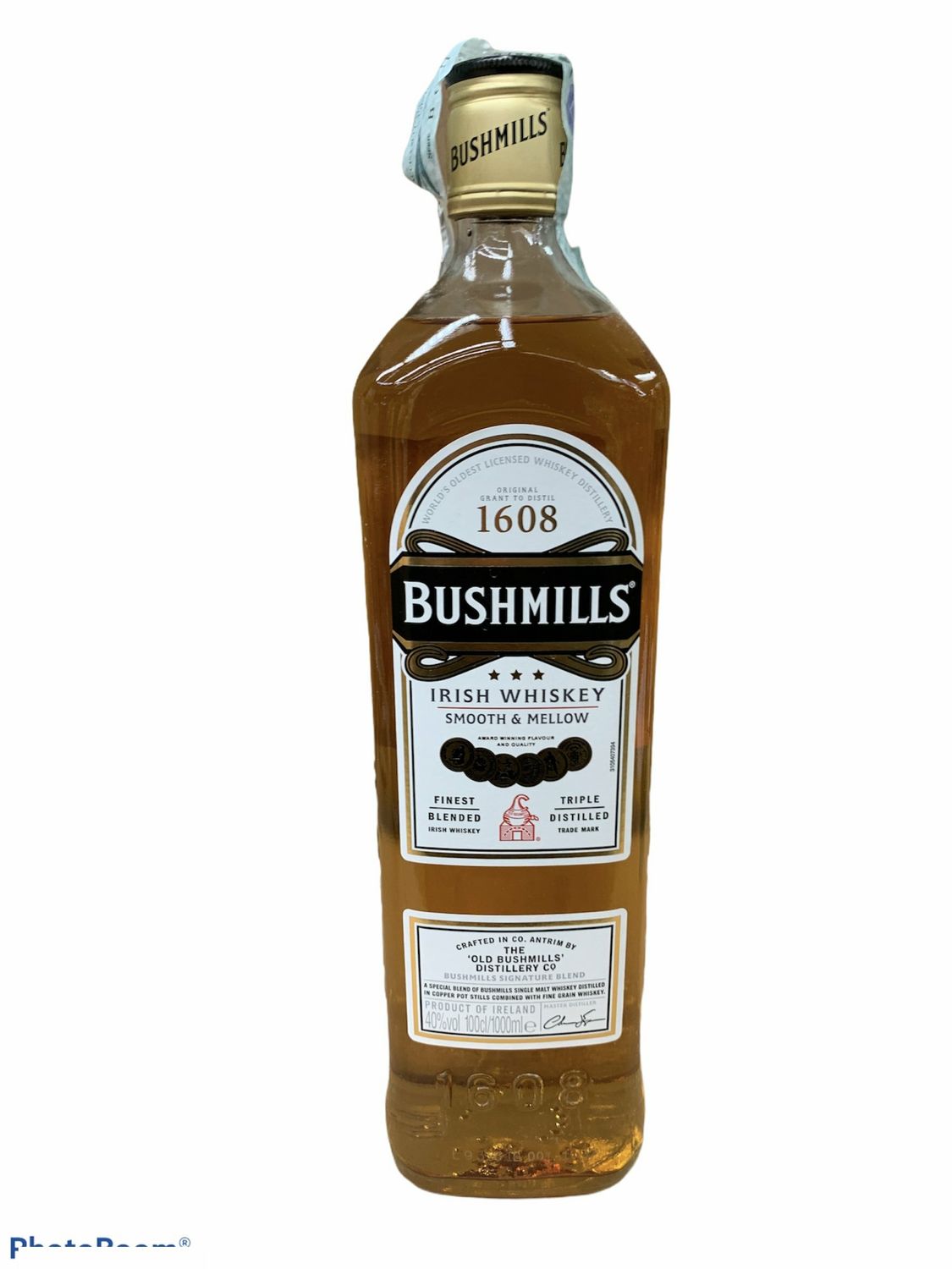 Bushmills Irish Whiskey 100cl 40% Bushmills Irish Whiskey 100cl 40%