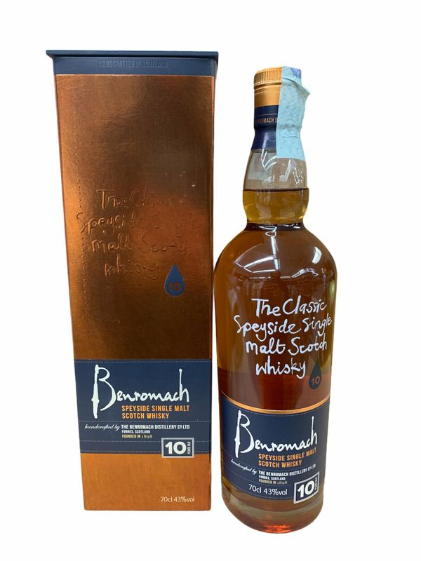 Benromach 10yo Scotch Whisky 70cl 43% Benromach 10yo Scotch Whisky 70cl 43%