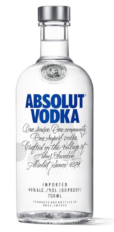 Absolut Vodka Blue 100cl 40% Absolut Vodka Blue 100cl 40%