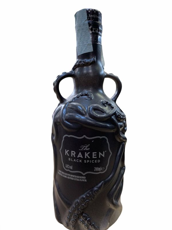 The Kraken The Kraken "Special Ceramic Black Edition" Rum Black Spiced 70cl 40%