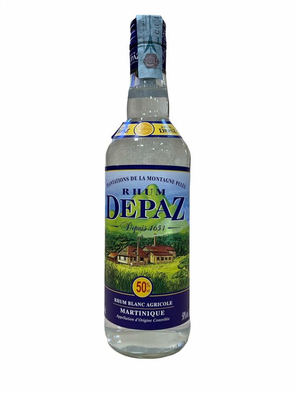 Depaz Rhum Blanc Agricole 70cl 50% Depaz Rhum Blanc Agricole 70cl 50%