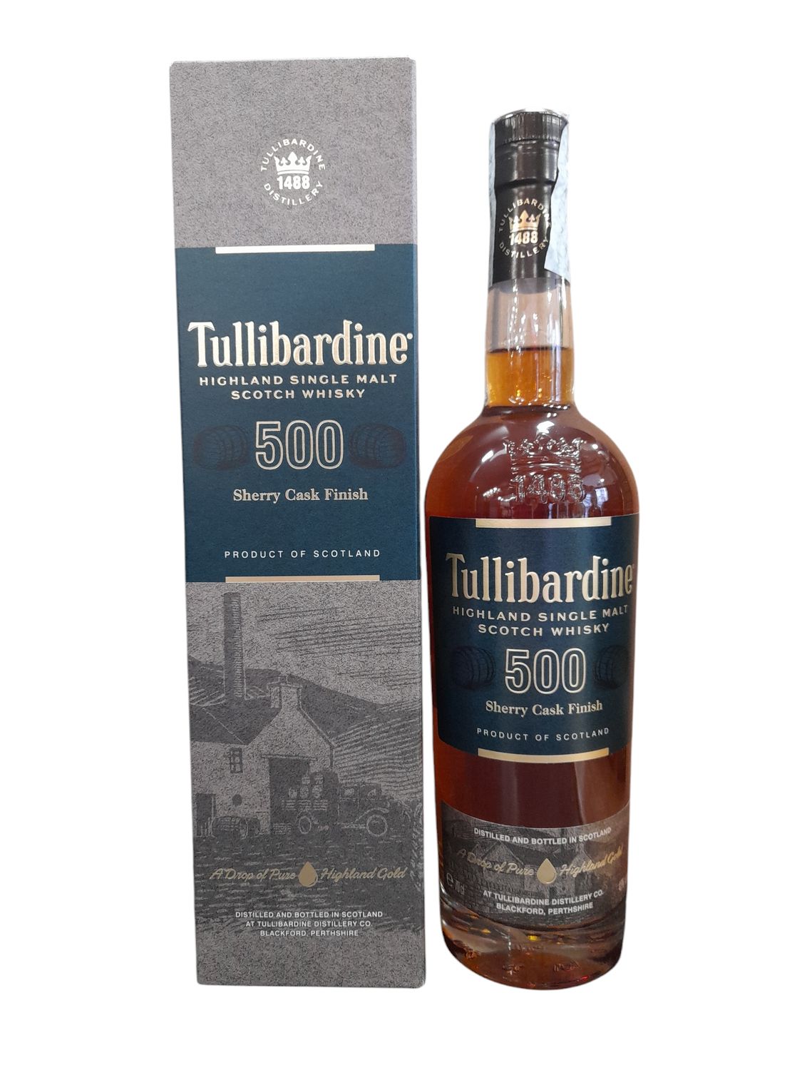 Tullibardine 500 Sherry Finish Scotch Whisky 70cl 43%