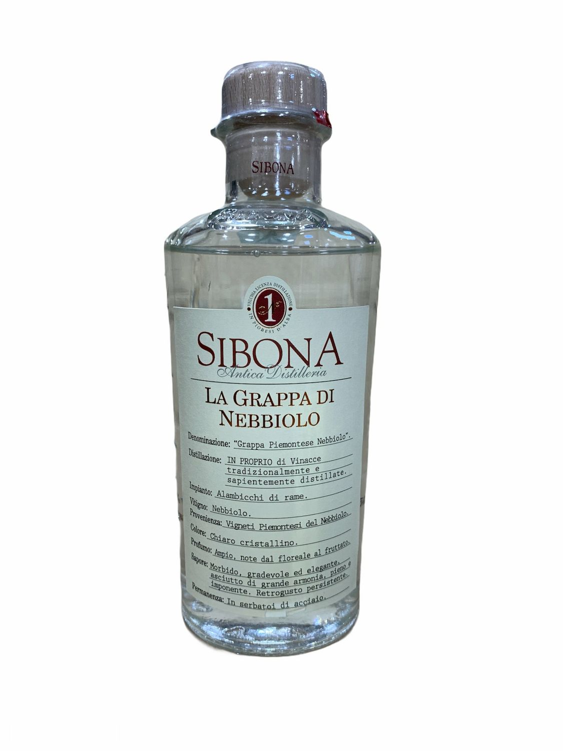 Sibona Grappa di Nebbiolo 50cl 42%