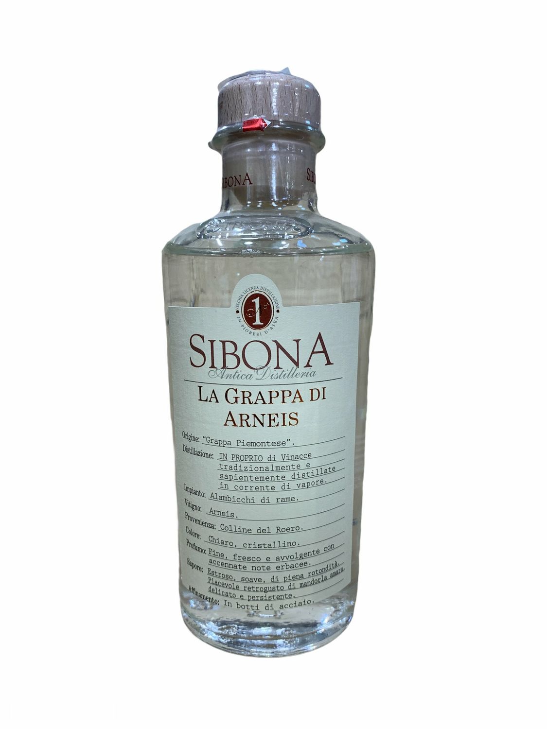 Sibona Grappa di Arneis 50cl 42% Sibona Grappa di Arneis 50cl 42%