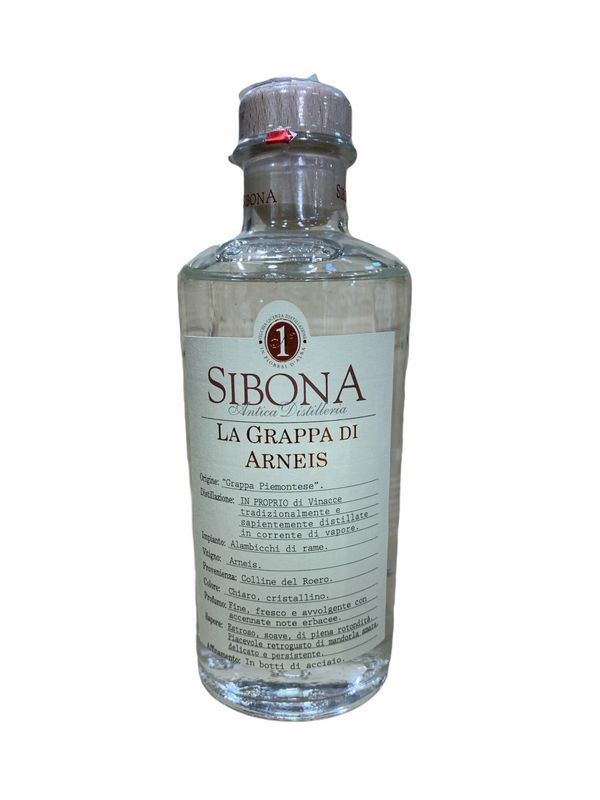 Sibona Grappa di Arneis 50cl 42%