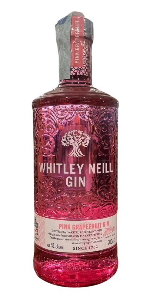 Whitley Neill Pink Grapefruit 70cl 41.3% Whitley Neill Pink Grapefruit 70cl 41.3%