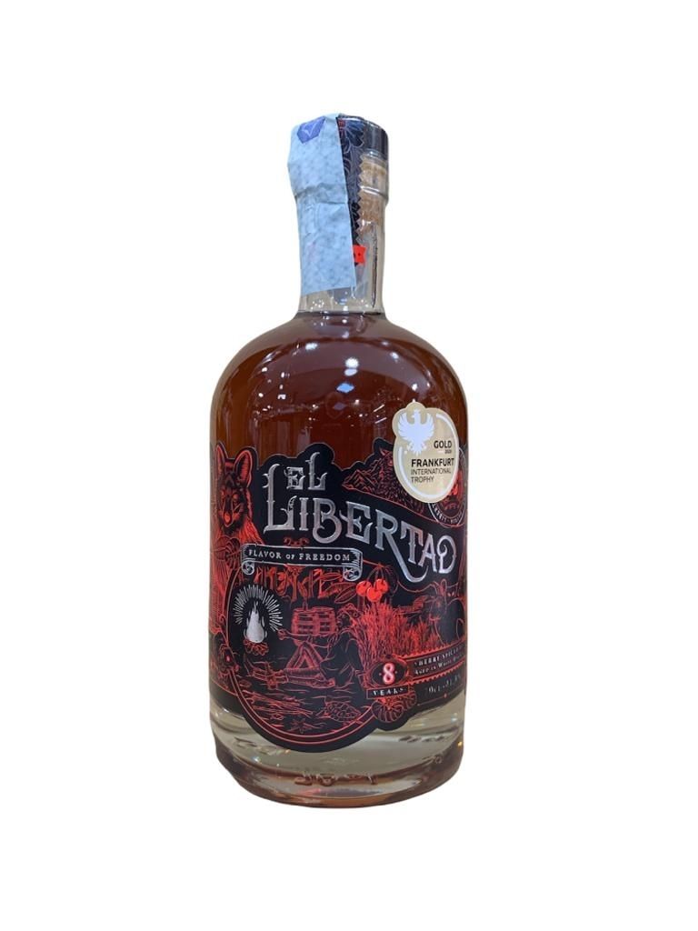 El Libertad 8yo Sherry Spiced Rum 70cl 41,8% El Libertad 8yo Sherry Spiced Rum 70cl 41,8%