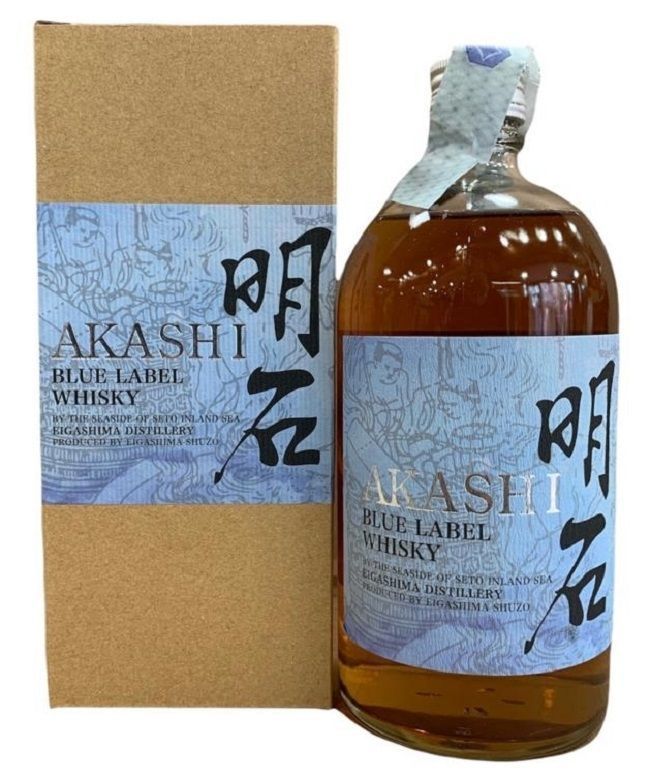Akashi Blue Label Whisky Giapponese 70cl 40% Akashi Blue Label Whisky Giapponese 70cl 40%