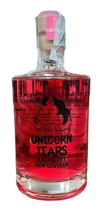 Unicorn Tears Raspberry Gin 50cl. 40% Unicorn Tears Raspberry Gin 50cl. 40%