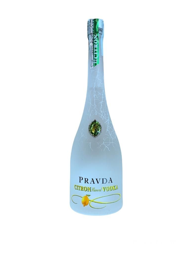 Pravda Citron Flavored Vodka 70cl 37,5%