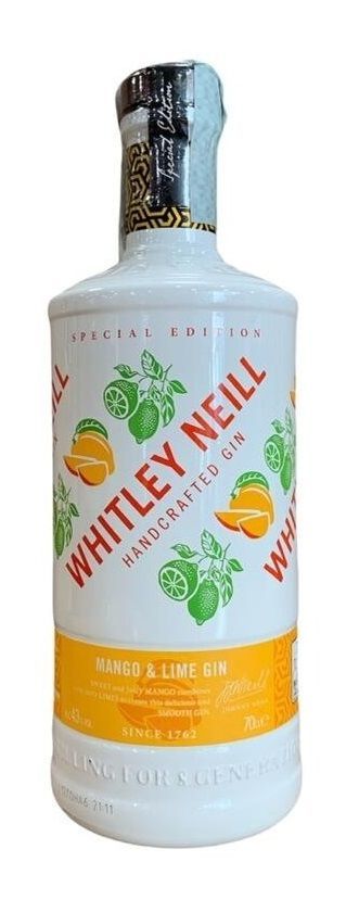 Whitley Neill Mango & Lime Gin 70cl 43% Whitley Neill Mango & Lime Gin 70cl 43%