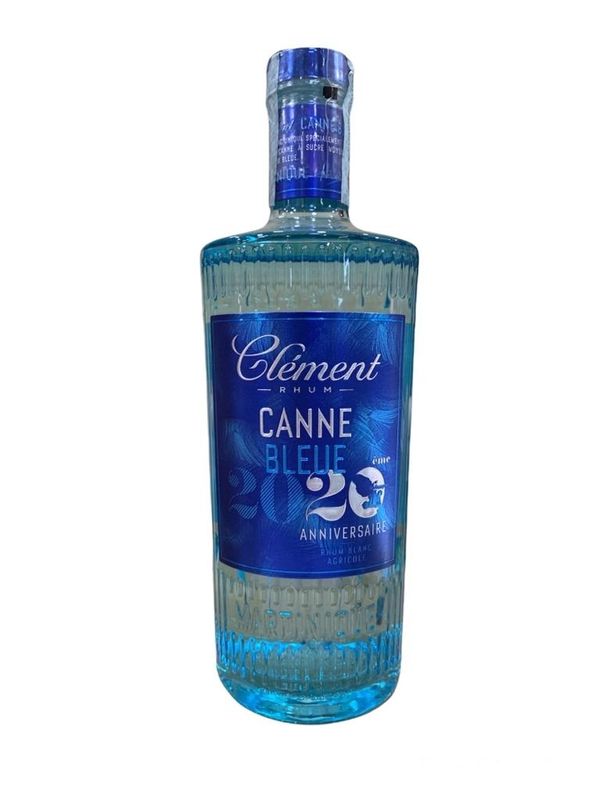 Clement Rhum Blanc Agricole 20° Anniversario Canne Bleue 70cl 50% Clement Rhum Blanc Agricole 20° Anniversario Canne Bleue 70cl 50%