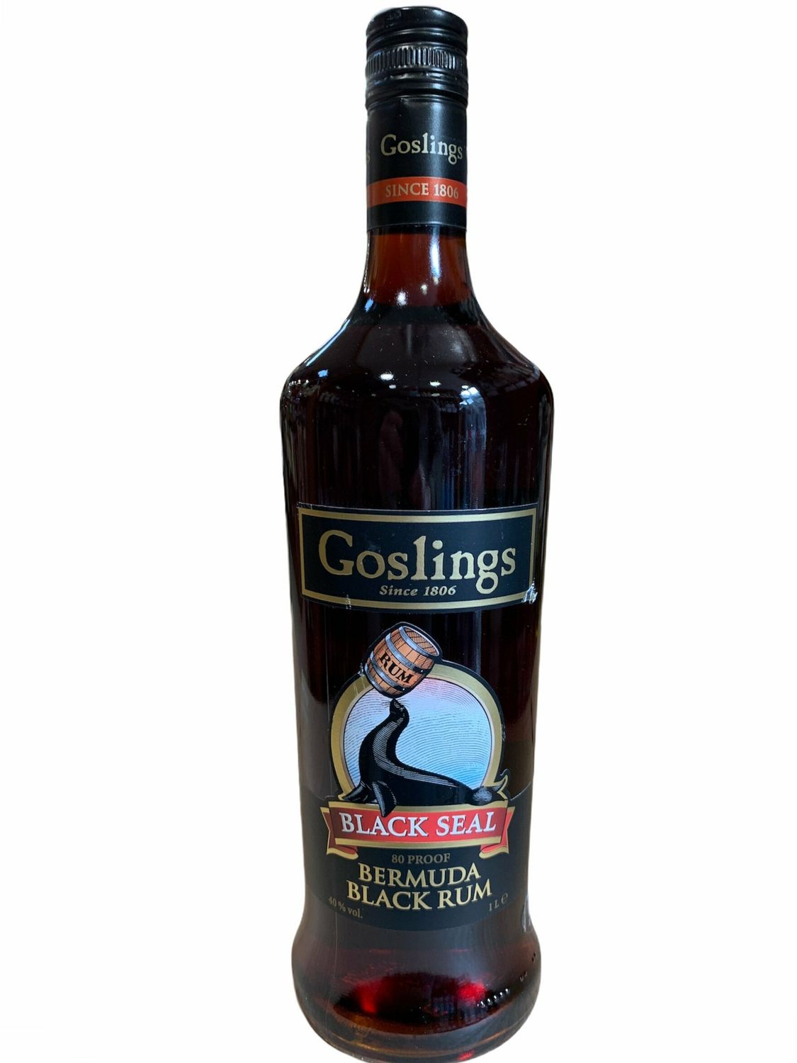 Gosling Black Seal Rum 100cl 40% Gosling Black Seal Rum 100cl 40%