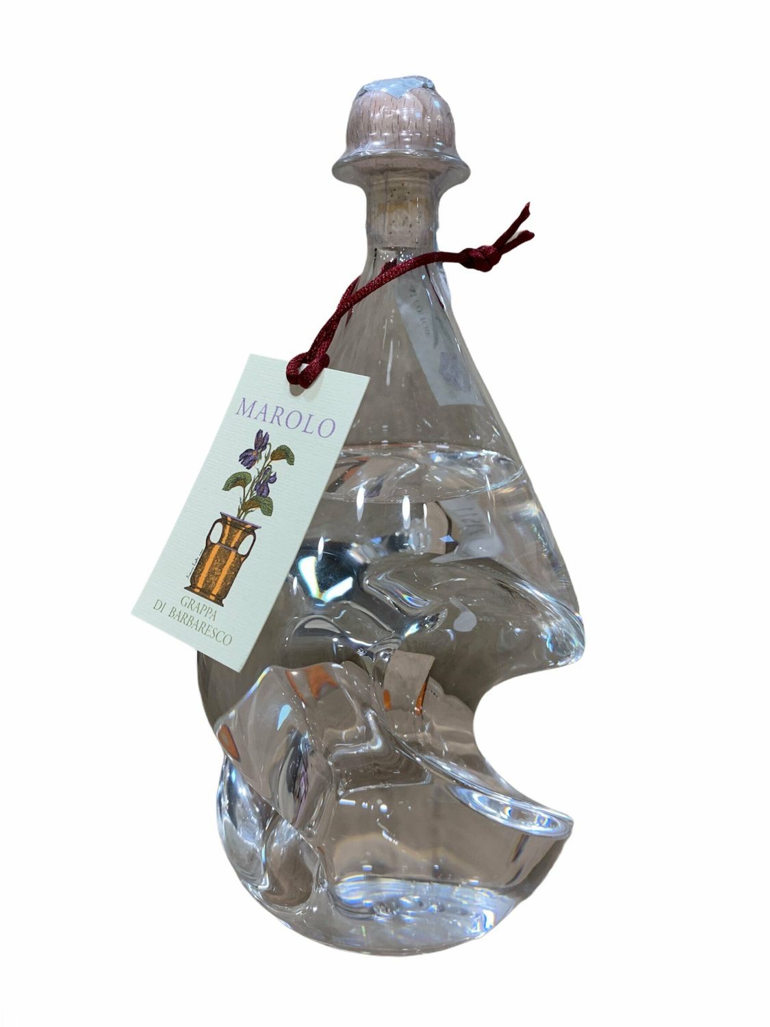 Marolo Grappa di Barbaresco Marolo Grappa di Barbaresco "Speciale bottiglia in vetro soffiato" 50cl 42%