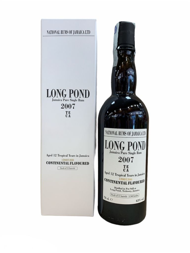 Long Pond Jamaica Pure Single Rum 2007 12yo 70cl 63% Long Pond Jamaica Pure Single Rum 2007 12yo 70cl 63%