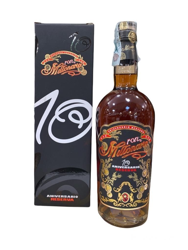 Millonario Rum 10° Anniversario Reserva 70cl 40% Millonario Rum 10° Anniversario Reserva 70cl 40%