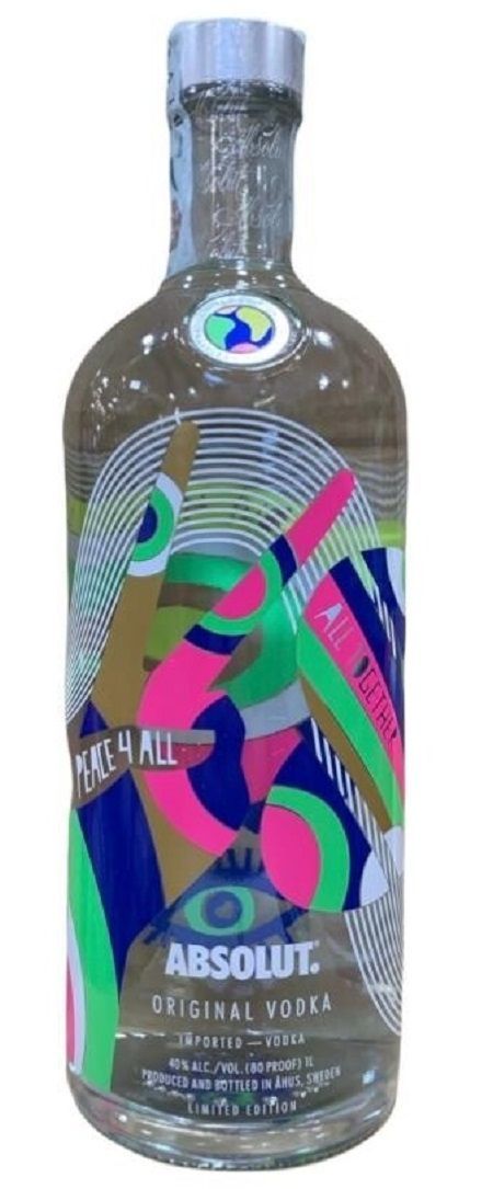 Absolut Original Vodka Limited Edition 100cl 40% Absolut Original Vodka Limited Edition 100cl 40%