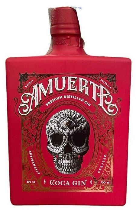 Amuerte Coca Leaf Gin Red Edition 70cl 43% Amuerte Coca Leaf Gin Red Edition 70cl 43%