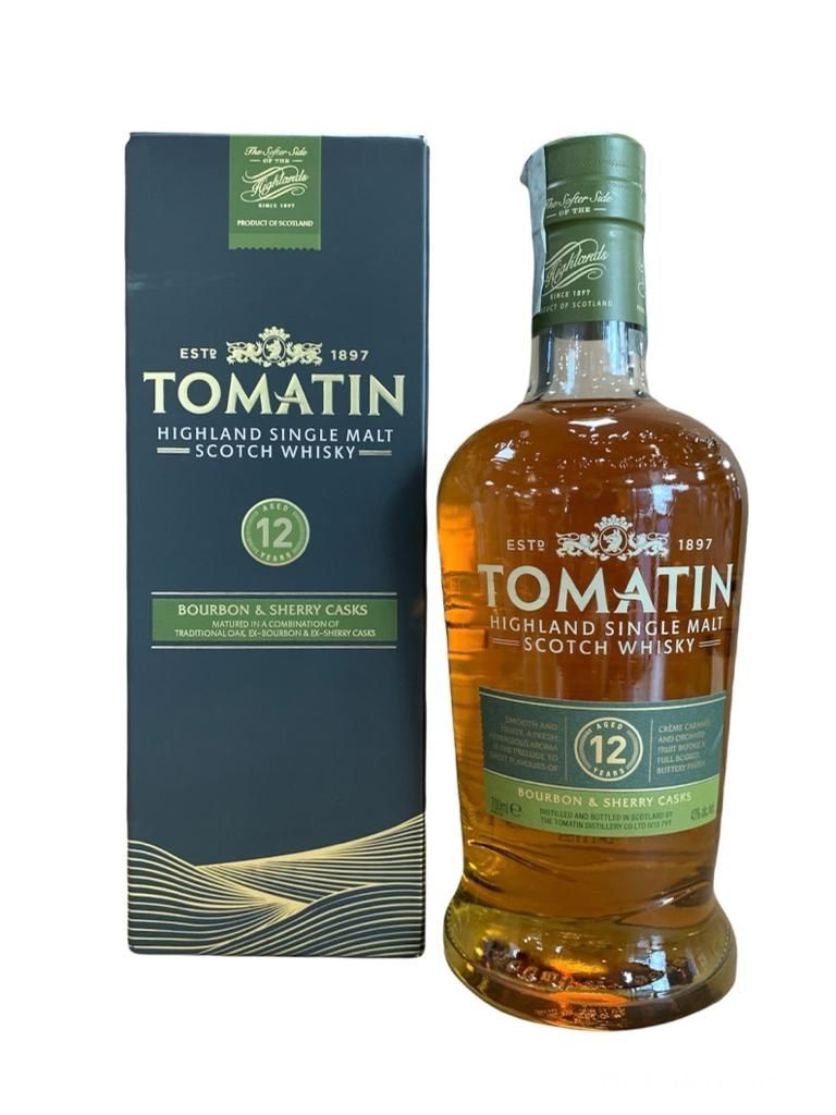 Tomatin 12yo Scotch Whisky 70cl 43% Tomatin 12yo Scotch Whisky 70cl 43%