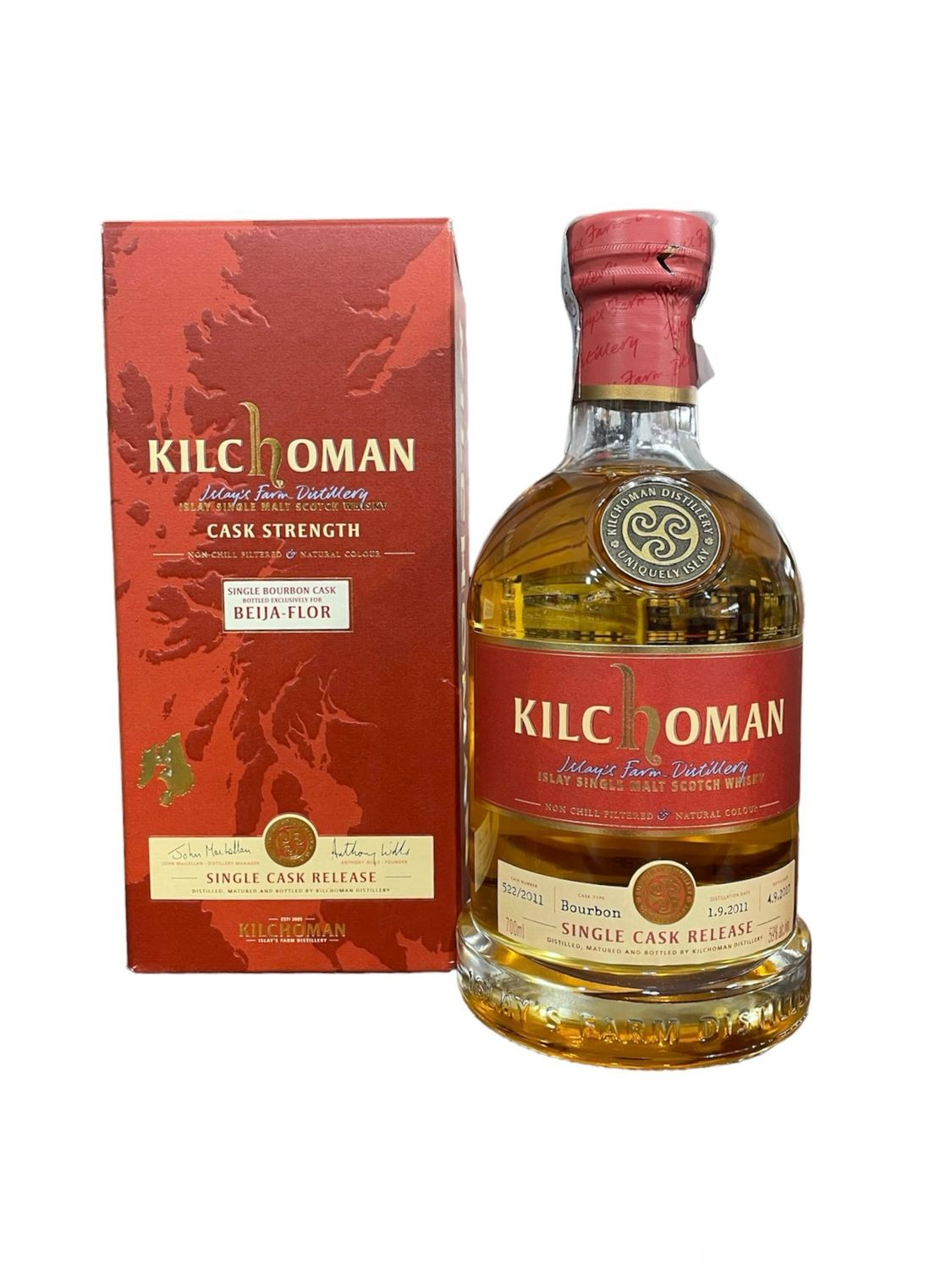 Kilchoman Beija-Flor Single Bourbon Cask Release 70cl. 59° Kilchoman Beija-Flor Single Bourbon Cask Release 70cl. 59°