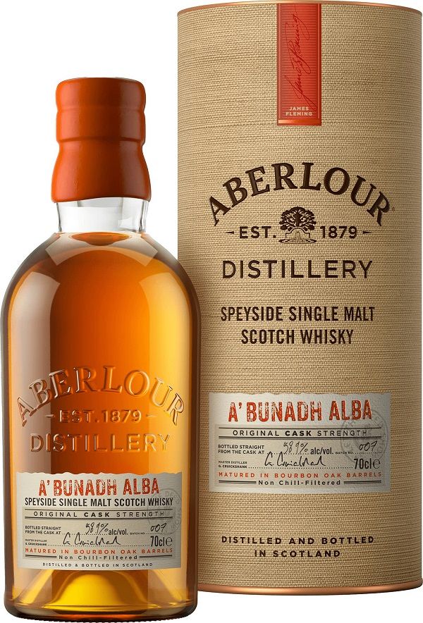 Aberlour A bunadh Alba - Batch No. 007 + GB 70cl 58.9% Aberlour A bunadh Alba - Batch No. 007 + GB 70cl 58.9%