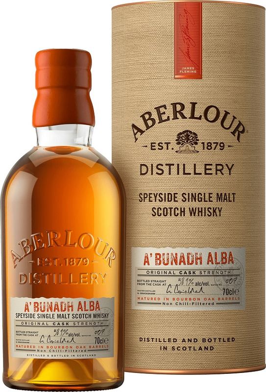 Aberlour A bunadh Alba - Batch No. 007 + GB 70cl 58.9% Aberlour A bunadh Alba - Batch No. 007 + GB 70cl 58.9%
