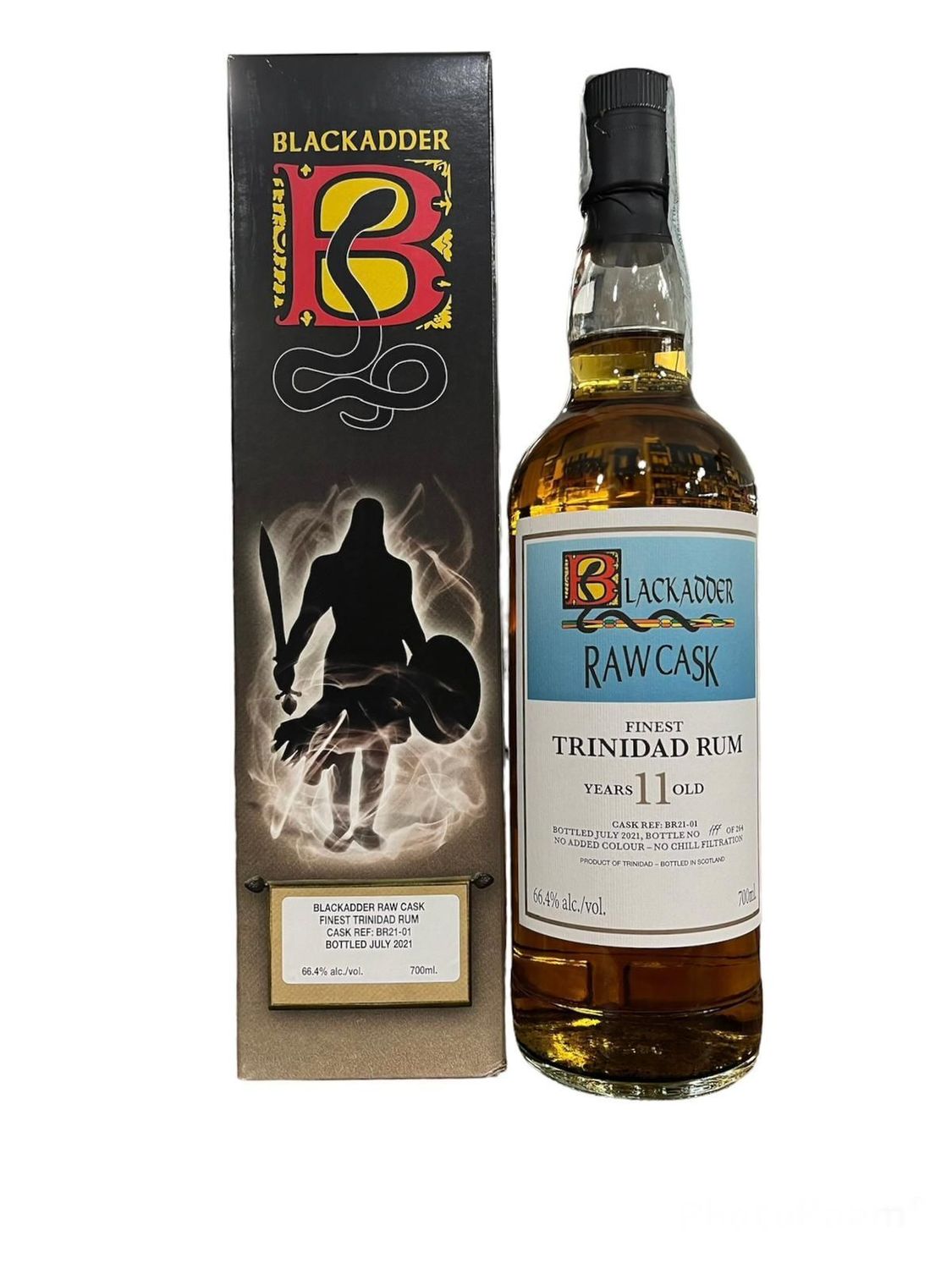 Blackadder Raw Cask Finest Trinidad Rum 11Y 70cl 66,4% Blackadder Raw Cask Finest Trinidad Rum 11Y 70cl 66,4%
