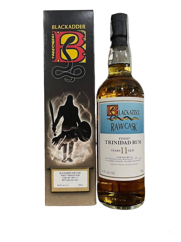 Blackadder Raw Cask Finest Trinidad Rum 11Y 70cl 66,4% Blackadder Raw Cask Finest Trinidad Rum 11Y 70cl 66,4%