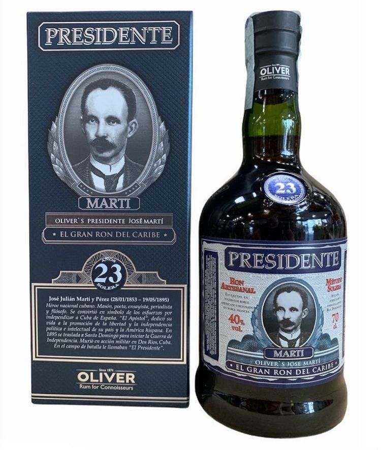 Presidente Marti 23yo Rum 70cl 40% Presidente Marti 23yo Rum 70cl 40%