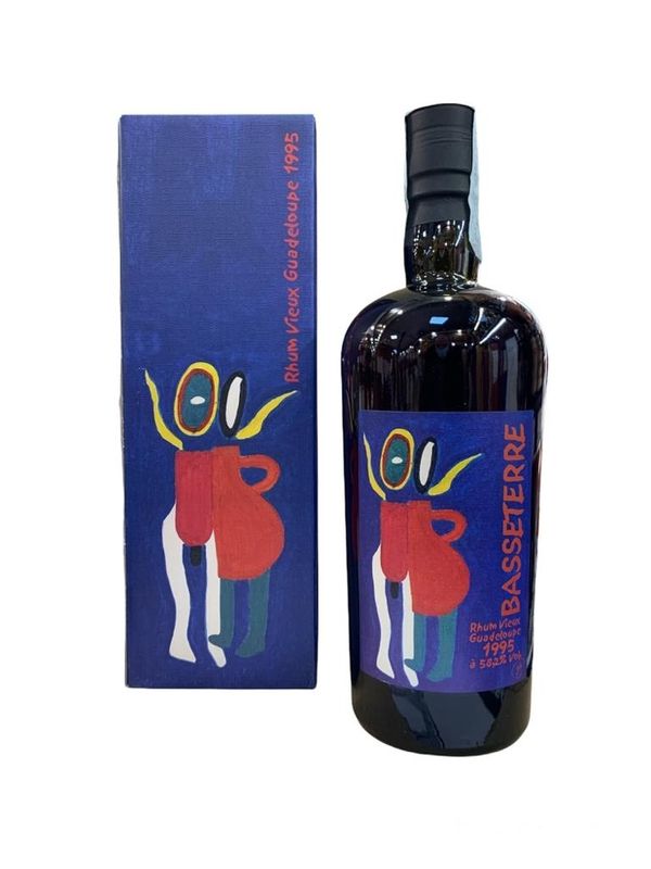 Basseterre Rhum Vieux Guadalupe 1995 70cl 58,2% Basseterre Rhum Vieux Guadalupe 1995 70cl 58,2%