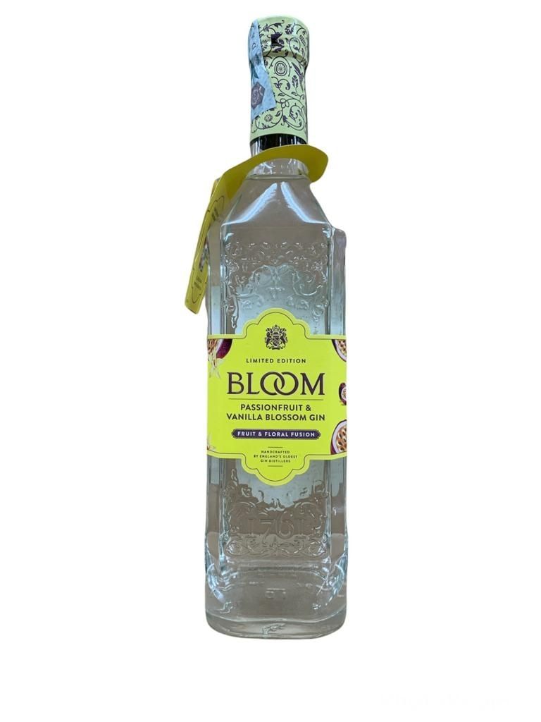 Bloom Passionfruit & Vanilla Blossom Gin 70cl 40% Bloom Passionfruit & Vanilla Blossom Gin 70cl 40%