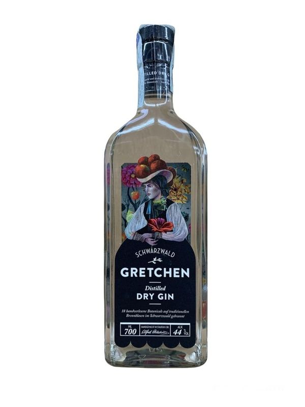 Schwarzwald Gretchen Dry Gin 70cl 44% Schwarzwald Gretchen Dry Gin 70cl 44%