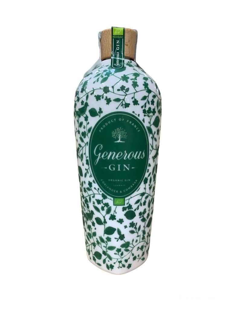 Generous Organic Gin 70cl 44% Generous Organic Gin 70cl 44%