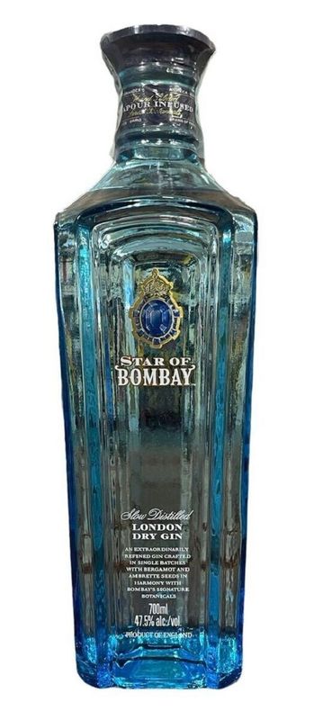 Star of Bombay 70cl. 47,5% Star of Bombay 70cl. 47,5%