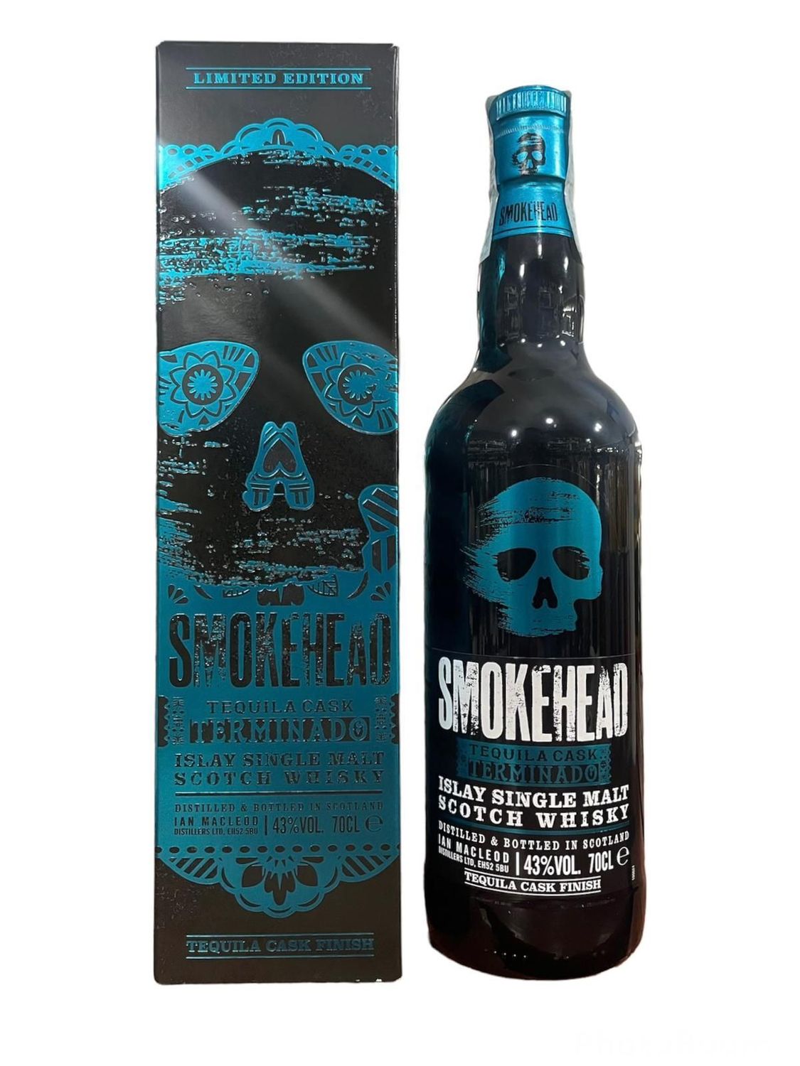 Smokehead Tequila Cask Terminado 70cl. 43% Smokehead Tequila Cask Terminado 70cl. 43%