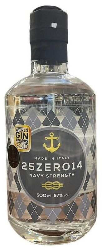 25Zero14 Gin Navy Strength 50cl 57% 25Zero14 Gin Navy Strength 50cl 57%