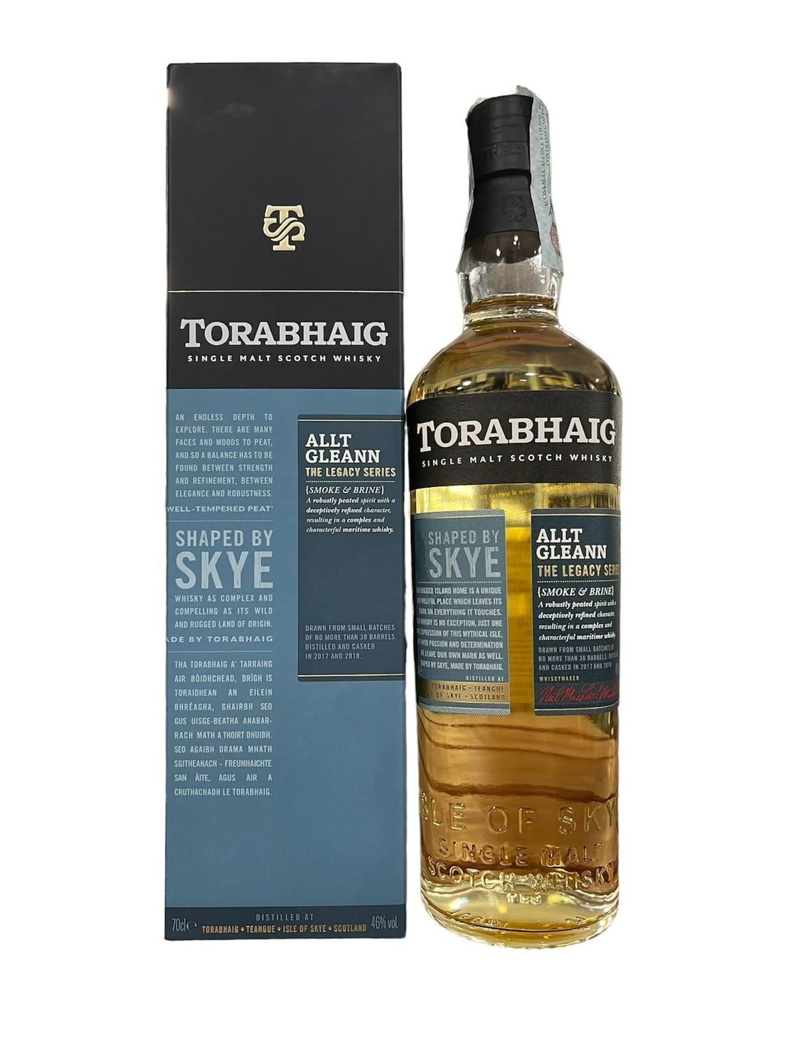 Torabhaig Single Malt Scotch Whisky 70cl 46% Torabhaig Single Malt Scotch Whisky 70cl 46%