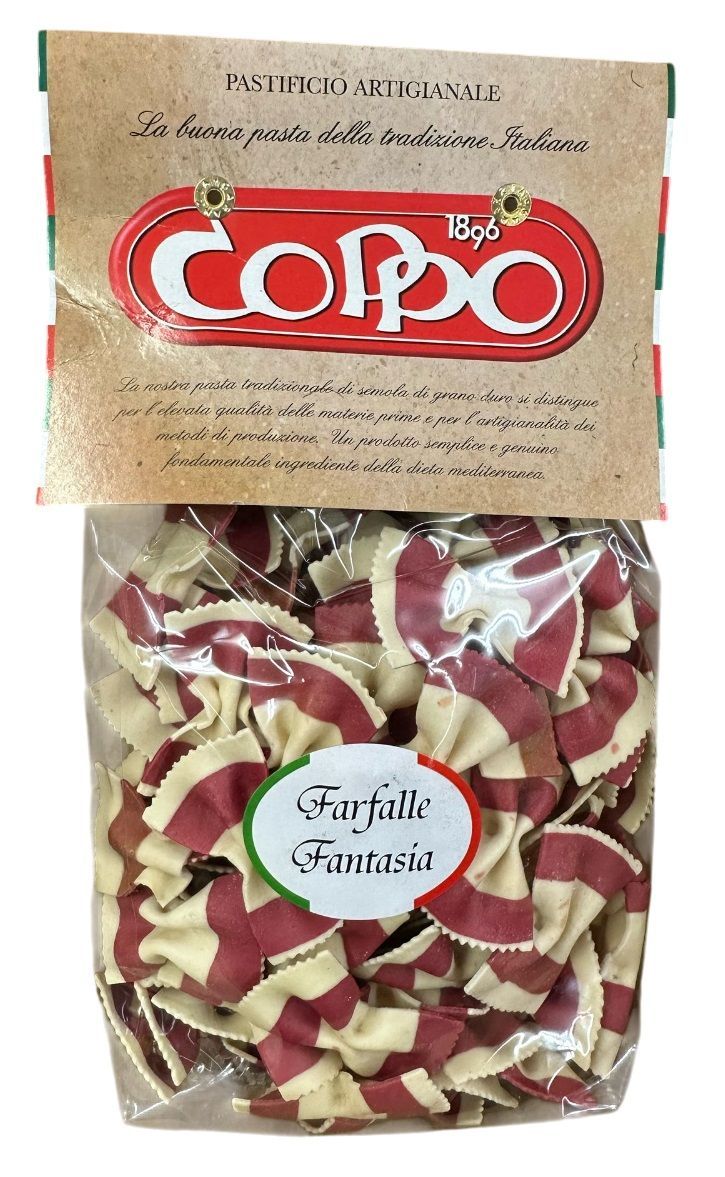 Pasta Coppo Farfalle Bianco Rosse 250g Pasta Coppo Farfalle Bianco Rosse 250g